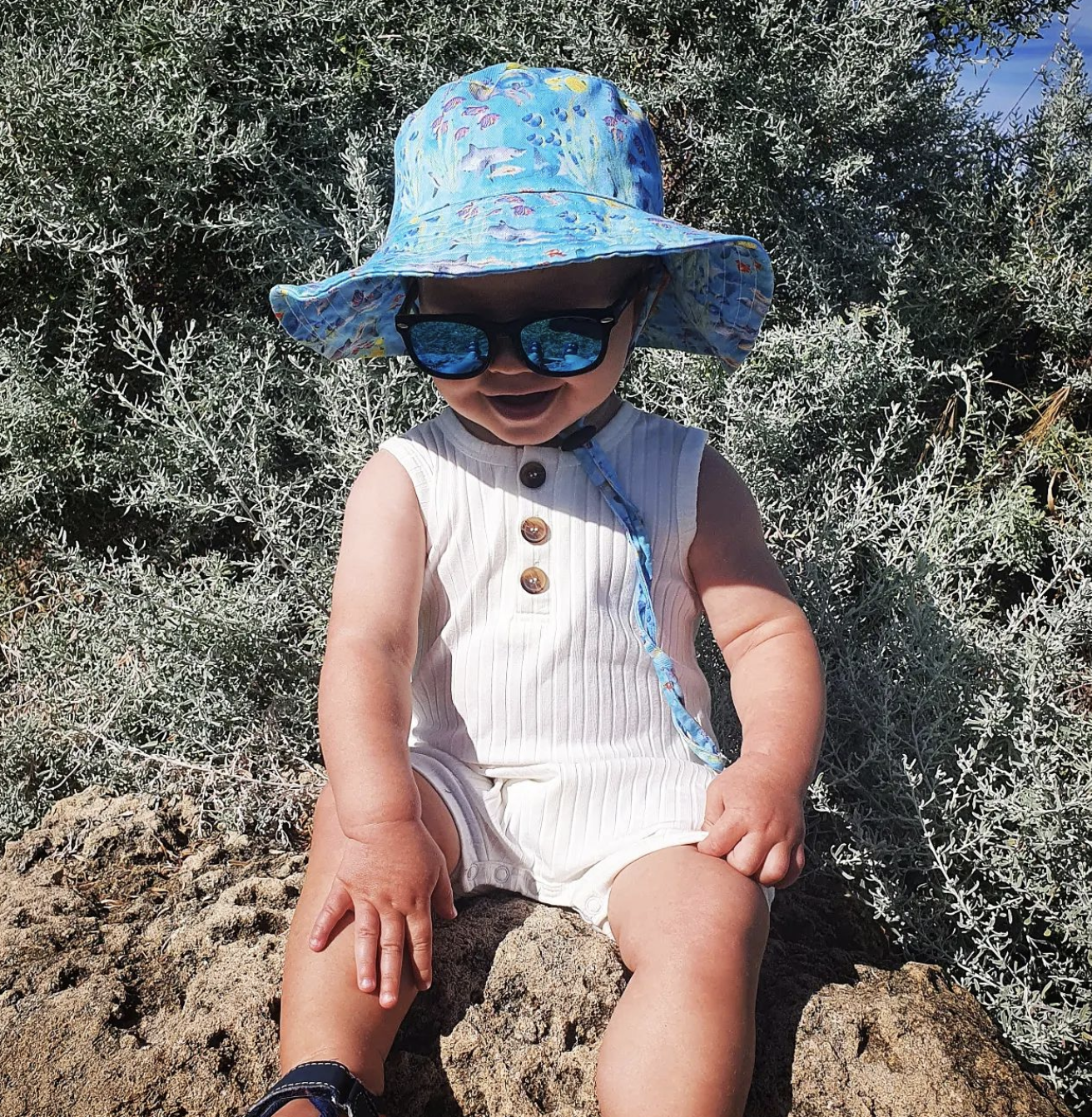 Black - Blue Lense - Baby