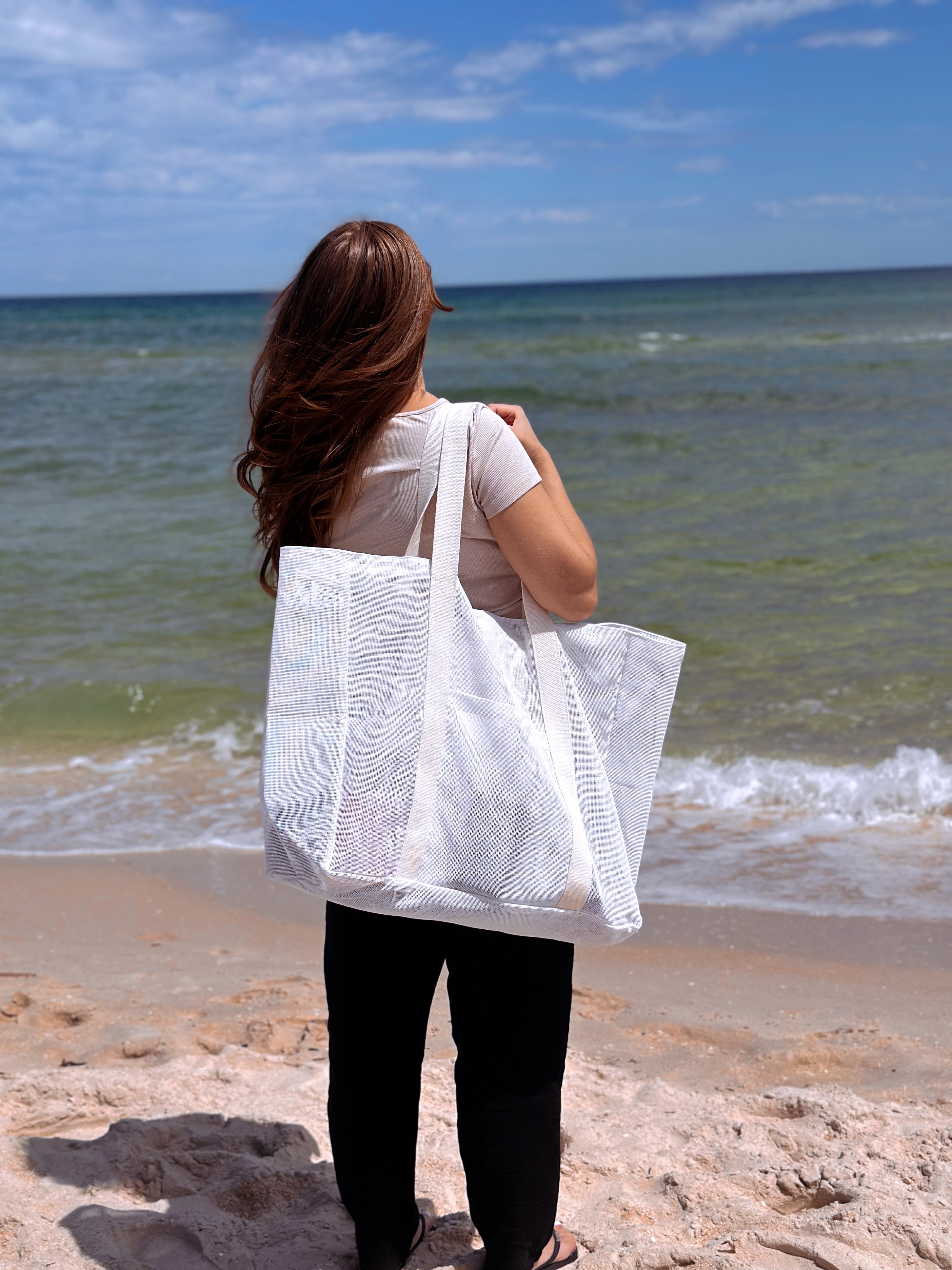 Mesh Beach Bag