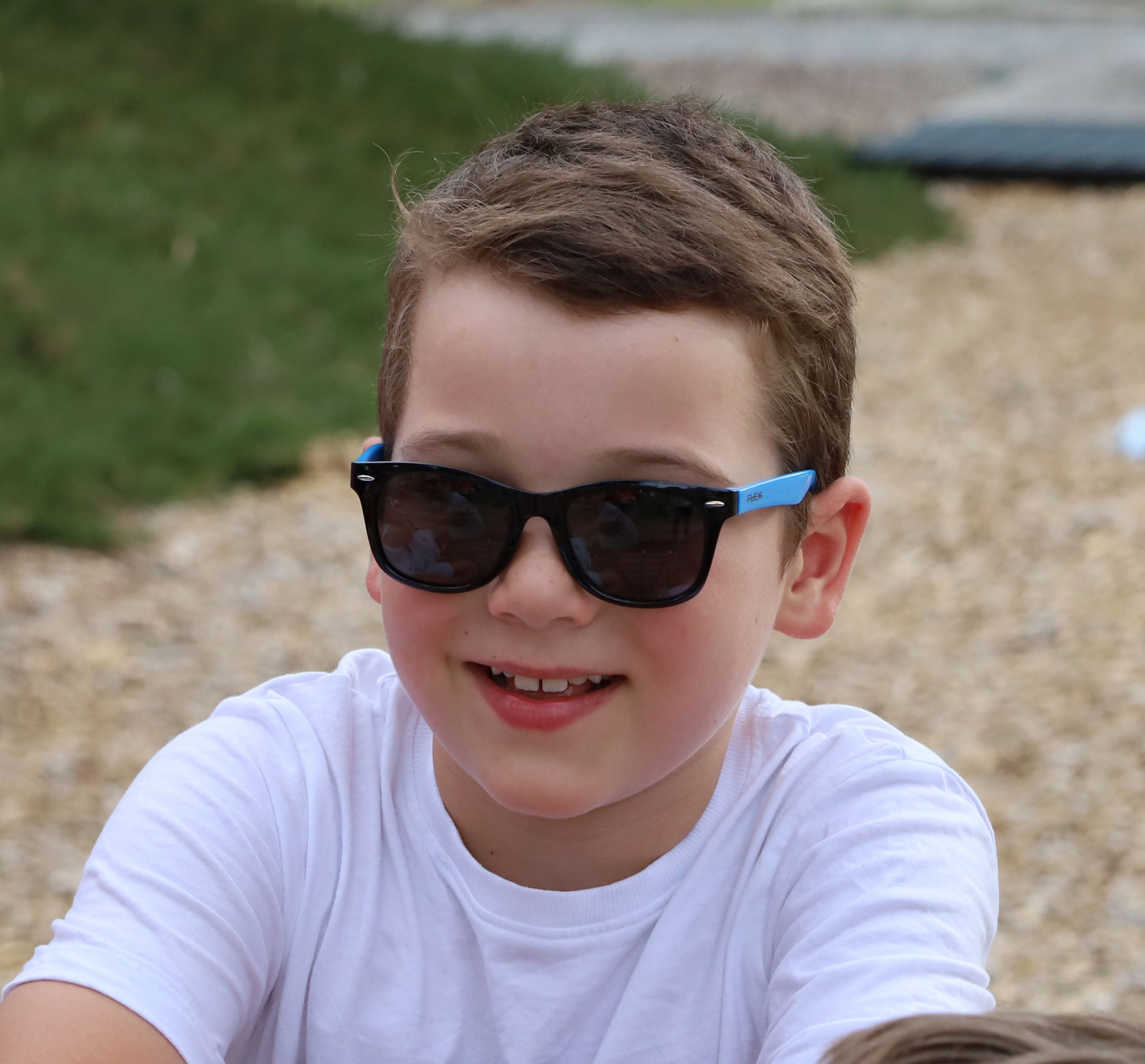 7Plus - Black & Blue - Flexi Sunnies